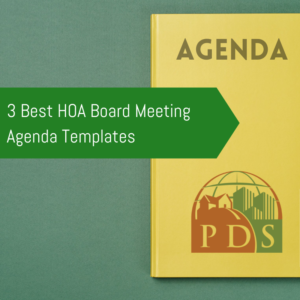 3 Best HOA Board Meeting Agenda Templates | PDS